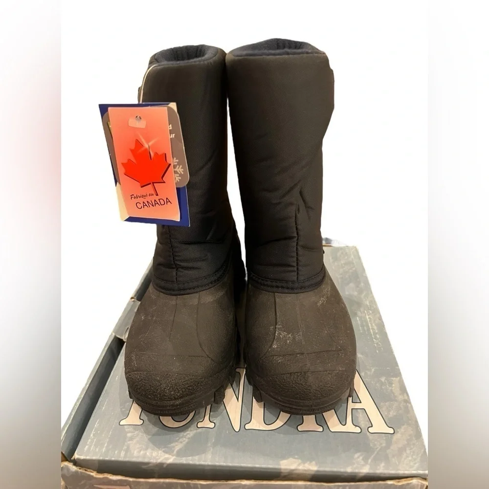NWT Tundra Toddler Teddy Snow Boots in Navy in size c11